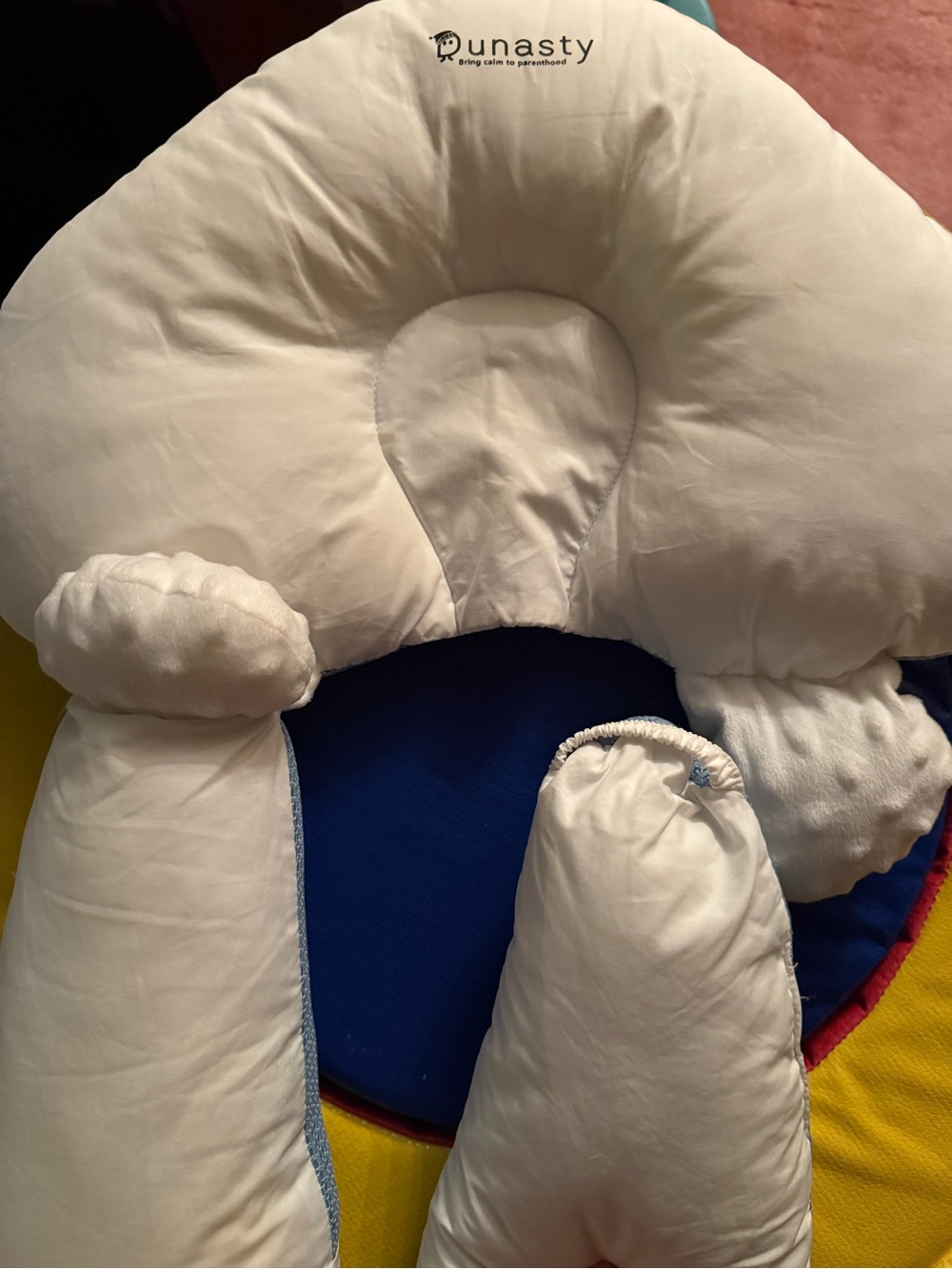 U- Shape White Nursing / Support Pillow - Plush Maternity Comfort